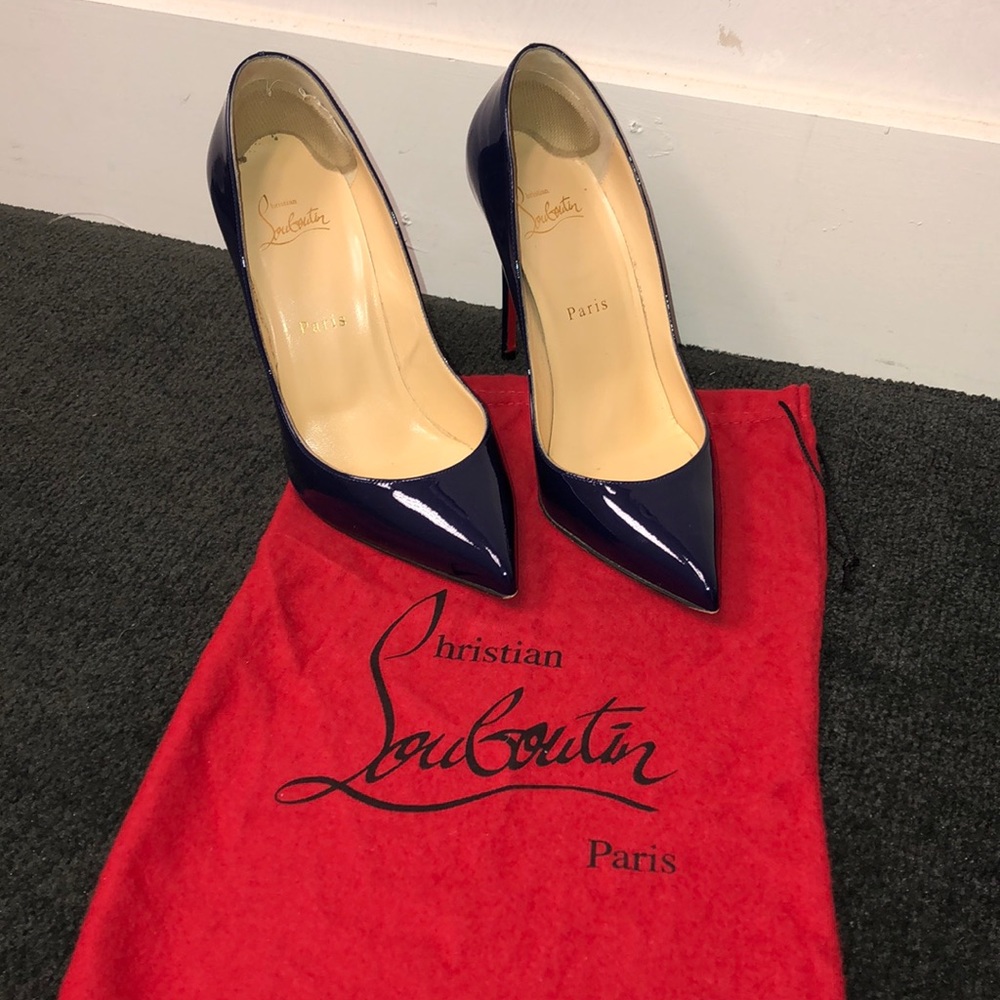 Christian Louboutin - Navy Blue - used